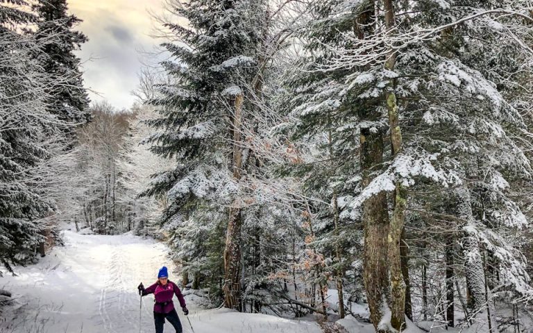 ski de fond dans l'Ain