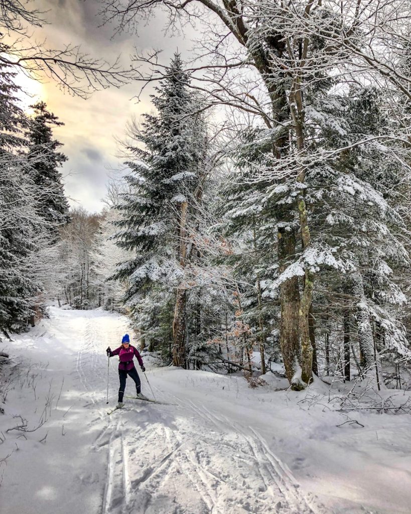 ski de fond dans l'Ain