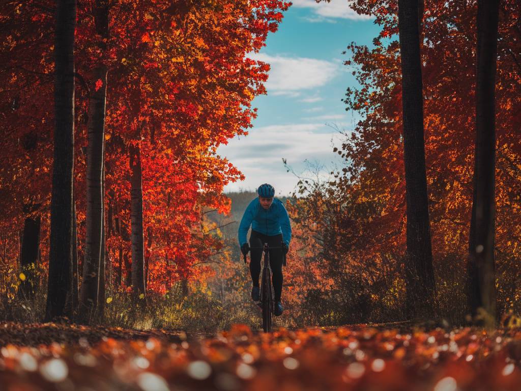 L'Ain à vélo en automne : entre paysages flamboyants et découvertes culturelles